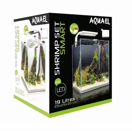 AQUAEL SHRIMP SET SMART PLANT II 19 литров, черный